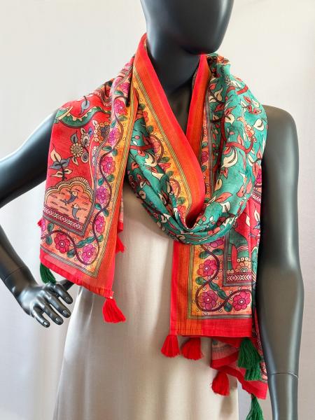 Indian maxi scarf "Shivaya"